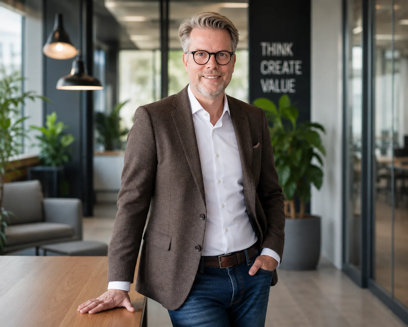 Ilja Doert in einem modernen Büro